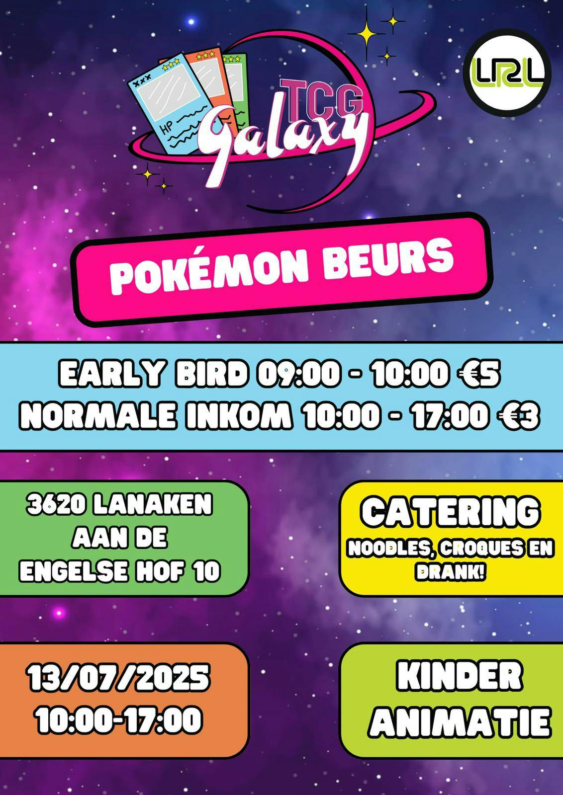 Flyer van TCGGalaxyy